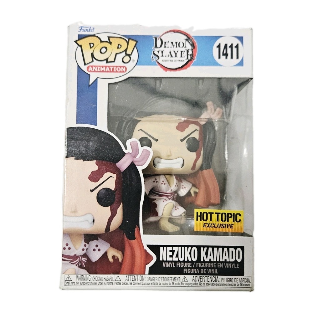 Funko Pop! Nezuko Kamado #1411 (Demon Slayer) Hot Topic Exclusive